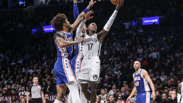 Brooklyn Nets guard Dennis Schroder